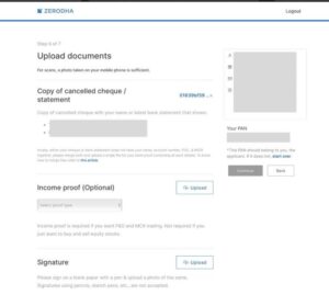 Zerodha account opening process Step 10 1024x683 1 e1632208047771