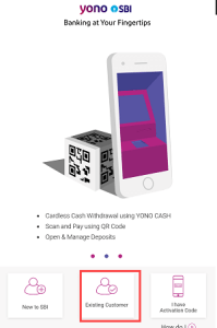 register yono using ATM card 1