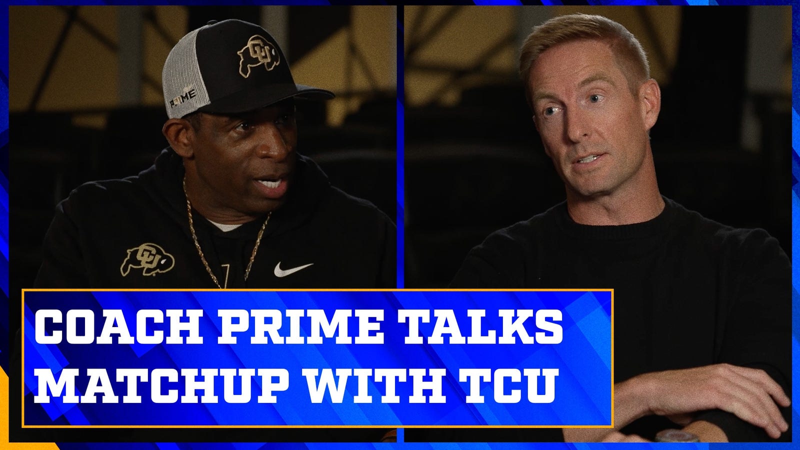 Joel Klatt and Deion Sanders discuss his first game against TCU