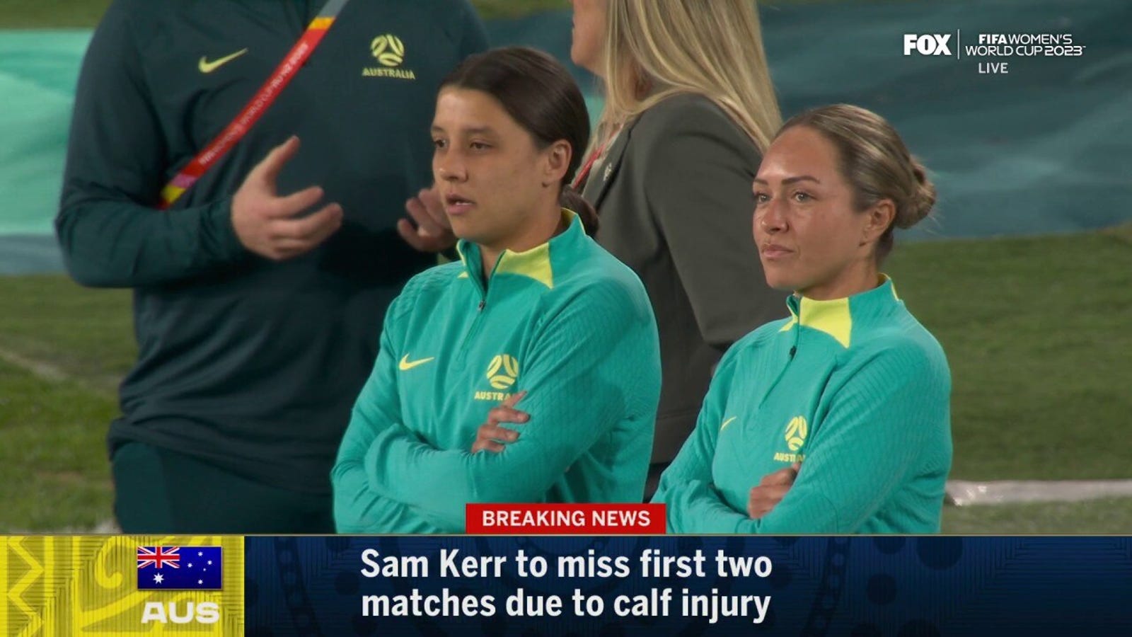 'World Cup Tonight' crew reacts to Sam Kerr's injury and discusses which Aussie player will step up