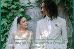 Vanessa Hudgens's adorable wedding featuring two Vera Wang gowns is a magical love story! Vanessa Hudgens's adorable wedding featuring two Vera Wang gowns is a magical love story!