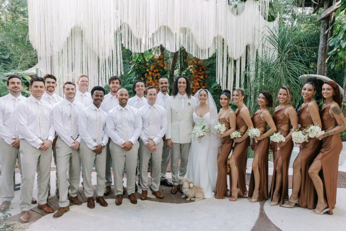Vanessa Hudgens's adorable wedding featuring two Vera Wang gowns is a magical love story!